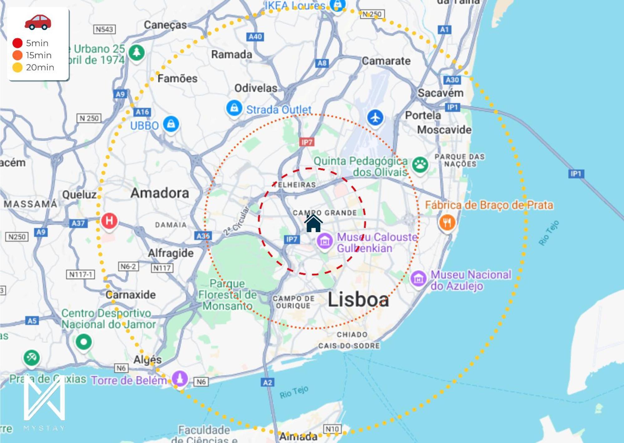 Apartment Mystay - Homie In Lissabon